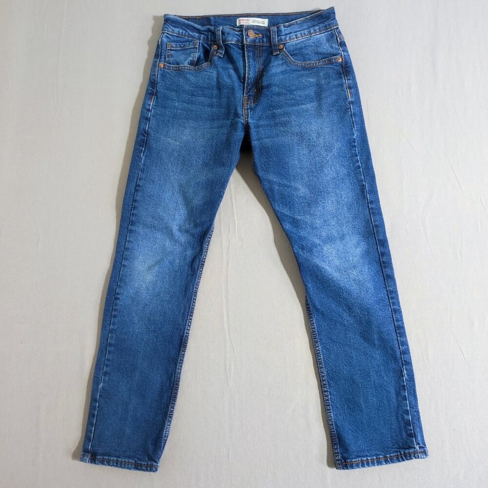 Signature by Levi Strauss jeans men's size W29/L30 (28) denim blue Regular Taper